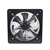 Ghankopd 12Inch Industrial Ventilation Extractor Axial Exhaust Commercial Air Blower Fan for Ceiling Bathroom Attic Window Basement Ventilation Fan(125W/12 Inch)