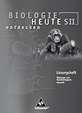 biologen entdecken winzige tiere 1000 meter unter dem eis  Biologie heute entdecken SII - Arbeitshefte: Lösungen zu Arbeitsheft 2: Sekundarstufe 2
