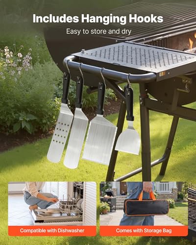 Kit de accesorios para parrilla 28 piezas VEVOR acero inox miniatura 5