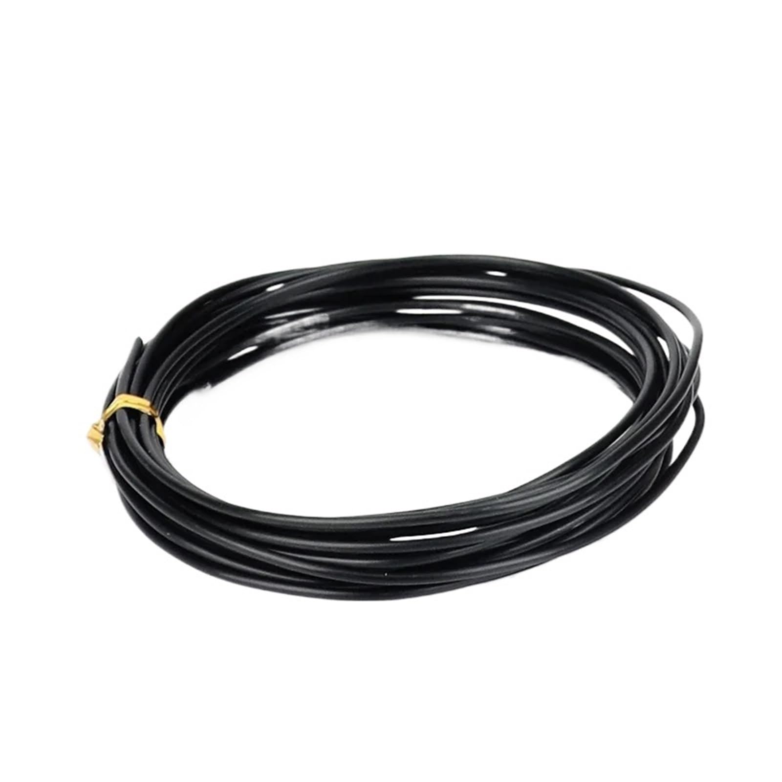 Aluminum Wire Craft, Bendable Sculpting Anodized Aluminum Bonsai Training Wire Kit, Multicolor 1.0-3.5mm 5M(Black 2.5mm)