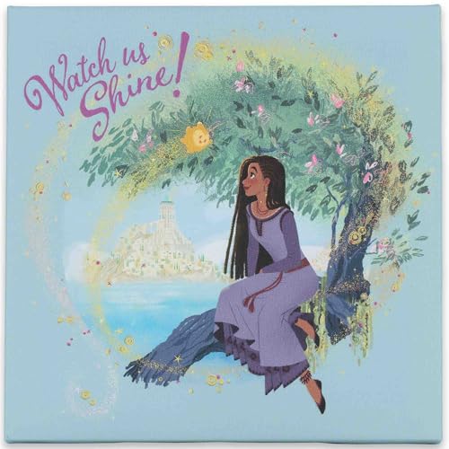 Toile murale enveloppée Disney Wish tableau haute finition pour chambre