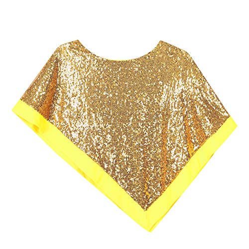 Women's Sparkling Sequin Shawl Wraps Shrug for Evening Party Dress Asymmetrical Hem Cape Cover Up2