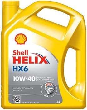 SHELL Helix Hx6 10w40 4lt