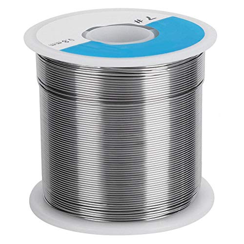 500g 0.8mm Solder Wire, 63/37 Low Melting Point Bright No Wash Tin Wire, Soldering Supplies