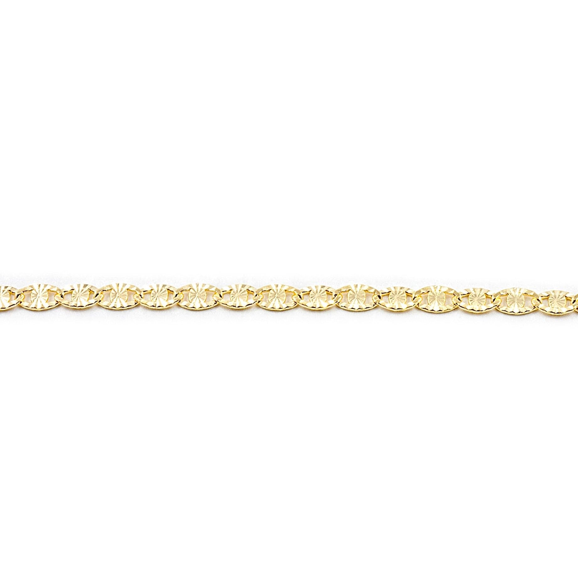 Monde Petit Gelbgold Kette 18k (50 cm) - Geschenkbox - Garantiezertifikat