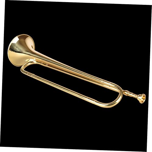 Miniatura 4 de SUPVOX Banda de trompeta para niños, guantes metálicos educativos Pro Tools Student Bb Profesional Bb Latón Principiante Instrumento Musical Música