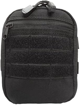 Molle Tactical Utility SIDE KICK Pouch Accessory Carrier Pocket Bag BLACK