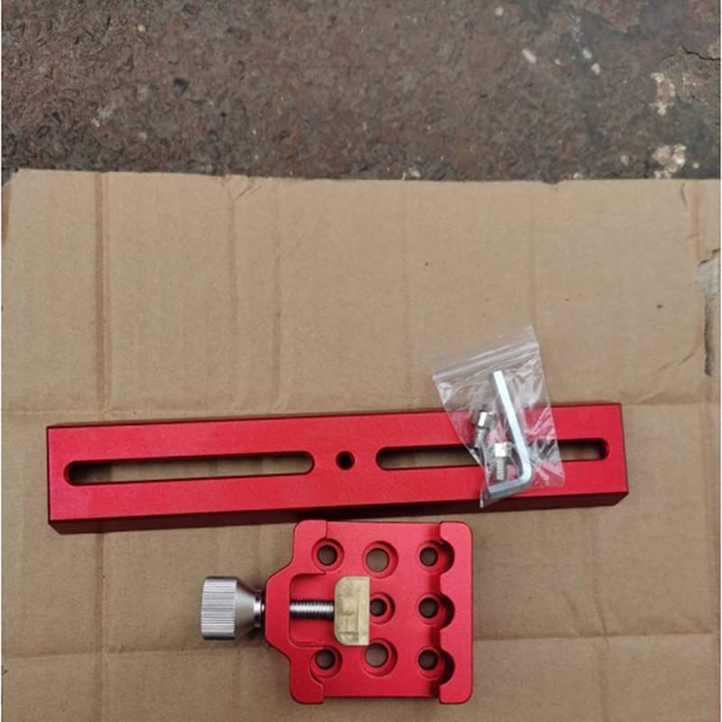 Placa con ranura de 30cm para accesorios astronómicos compatible con tornillo M8 y M6 3