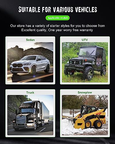 Scitoo Starters Fit For Polaris 300 2X2/2X4 1995-1994 283Cc 400L 2X4/4X4 1995-1994 378Cc Scfor Rambler 400 1996-1995 378Cc 400 2X4/4X4 1997-2002 378Cc 18331N #TOP6