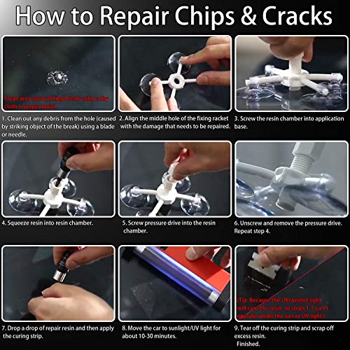 image for AODA Windshield Crack Repair Kit Windscreen Chip Repair Tool Automotiv