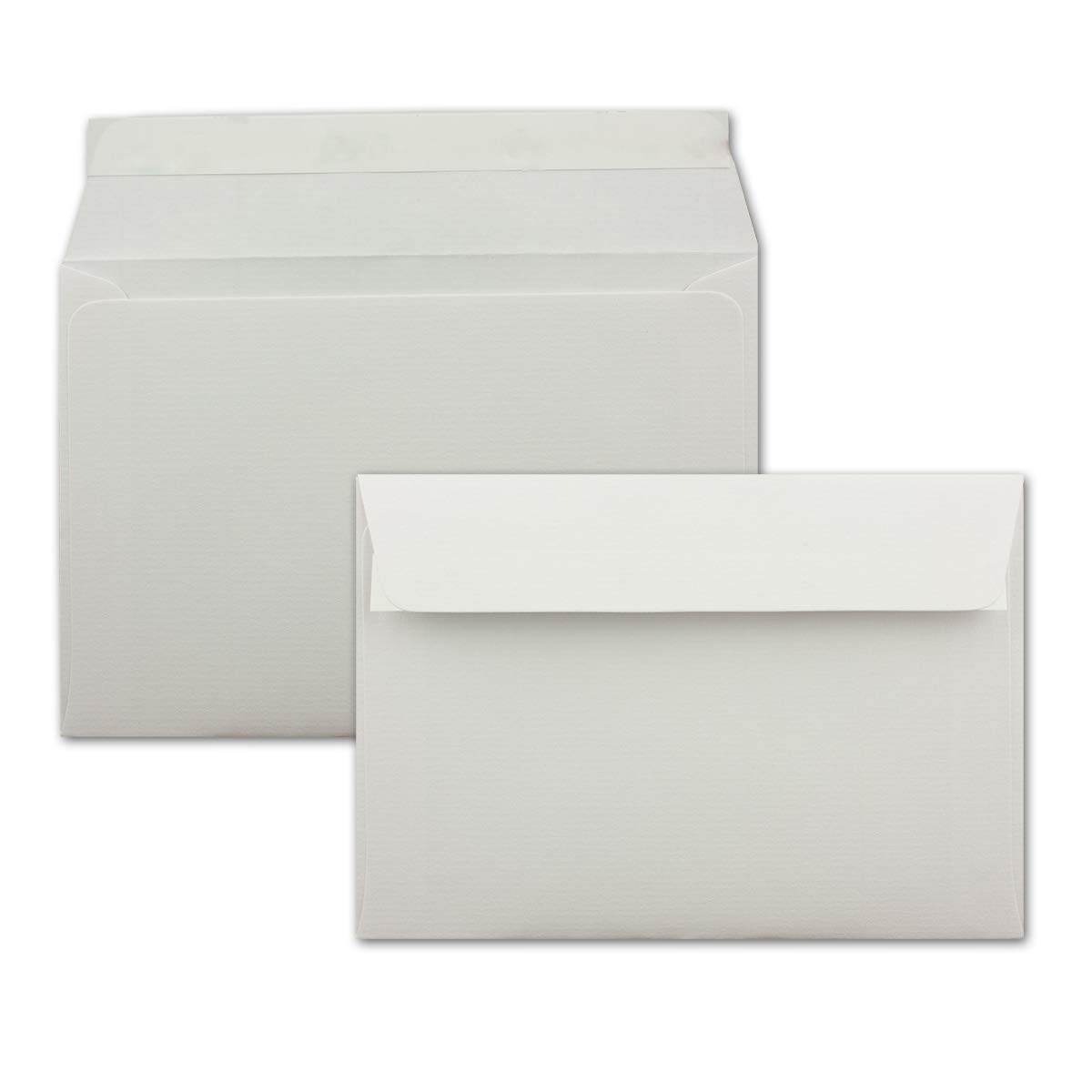 Glüxx Agent - 250 kopert DIN C6 - białe - samoprzylepne z paskiem do odrywania - bez okienka - 100 g/m² - 11,4 x 16,2 cm
