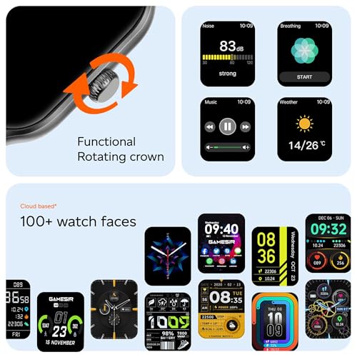GameSir Store GameSir H18 Pro Smartwatch with Long Battery Life, - Image 5