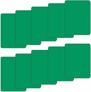 Brybelly Lot of 10 Poker Size Cut Cards (Green)