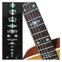 Jockomo Old Banjo Type Guitar Inlay Sticker