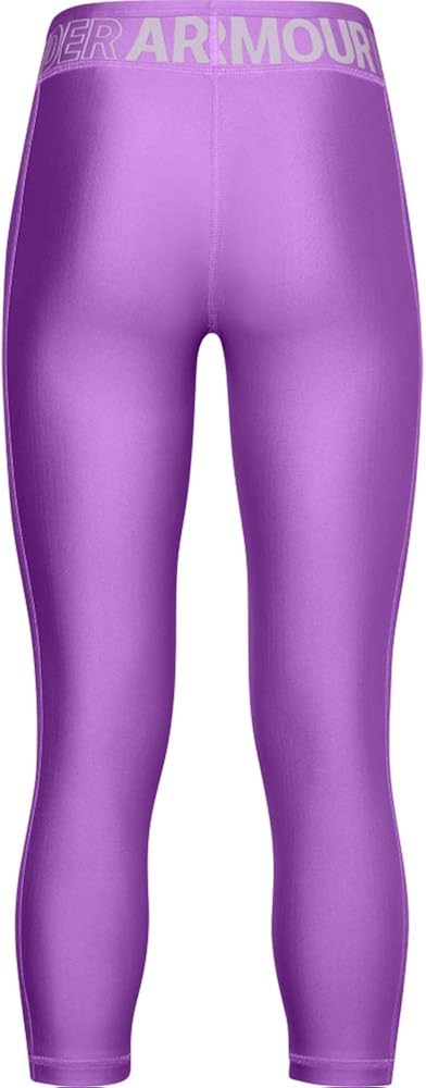 Under Armour Girls HeatGear Armour Ankle Crop Leggings: Clothing