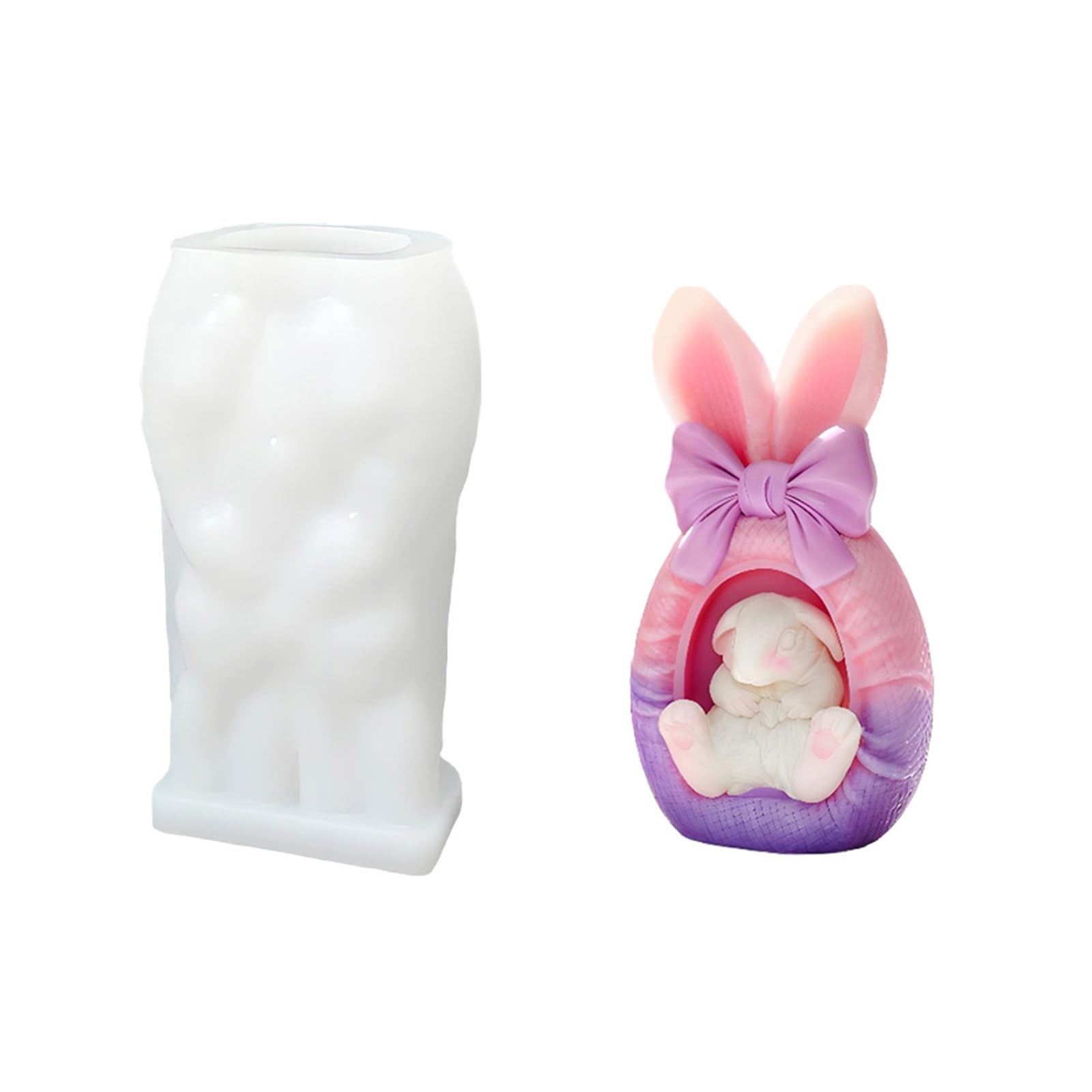 Xjdzineq Food Safe Rabbits Ear Designs Silicone Easy Demolding for Experts Rabbits Ear Silicone