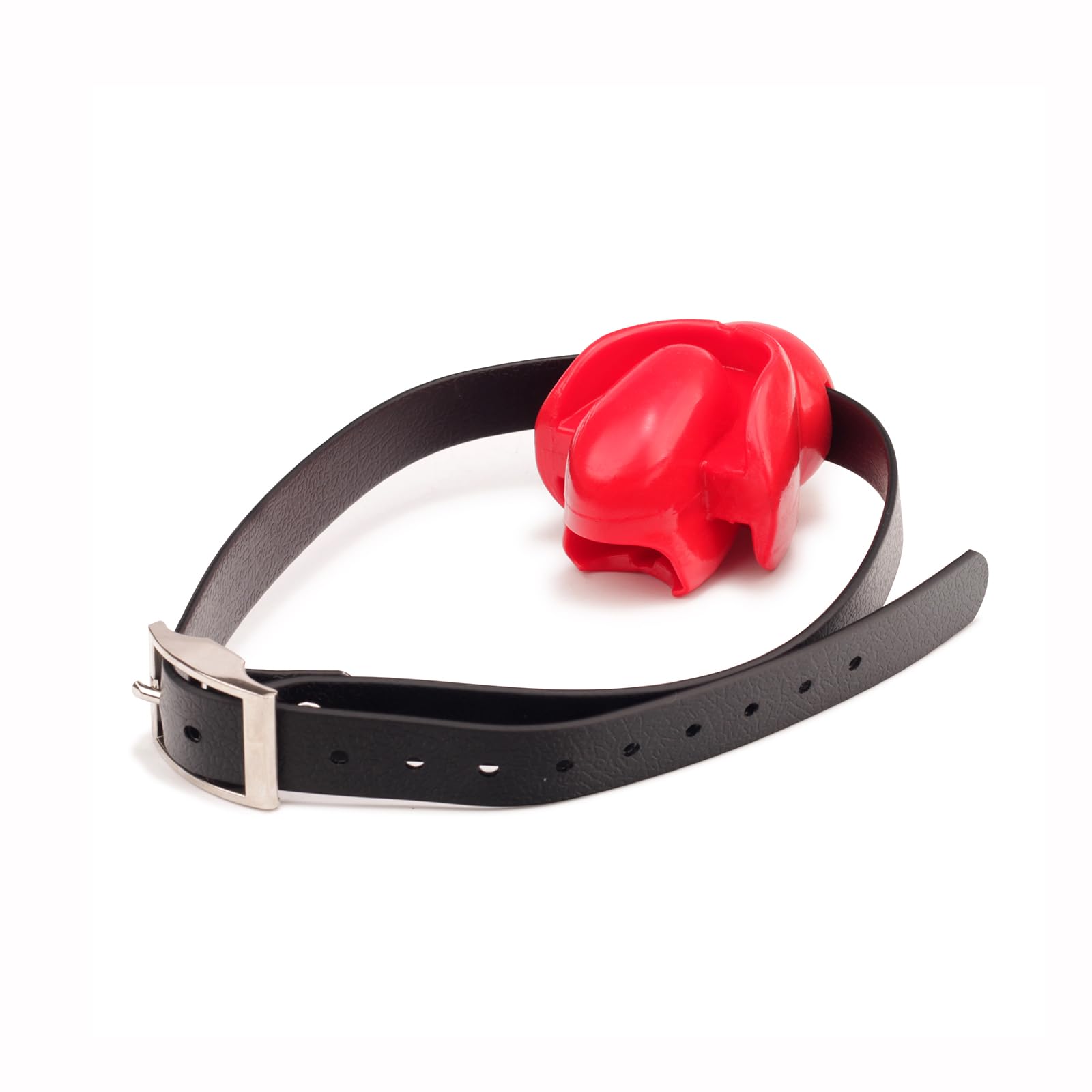 Bondage Ball Gag TPE Mouth Gags Silicone Belt Adult Sex Toys for Women Men Couple Restraints BDSM Sex Novelties Games Adjustable Strap Bondage Gags & Muzzles Can be Fixed Without Moving(): Red