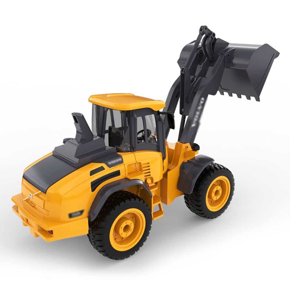 建設車両おもちゃリモコンタイヤショベル Amazon.co.jp: 多機能 RCブルドーザー ショベル 掘削機 リモート
