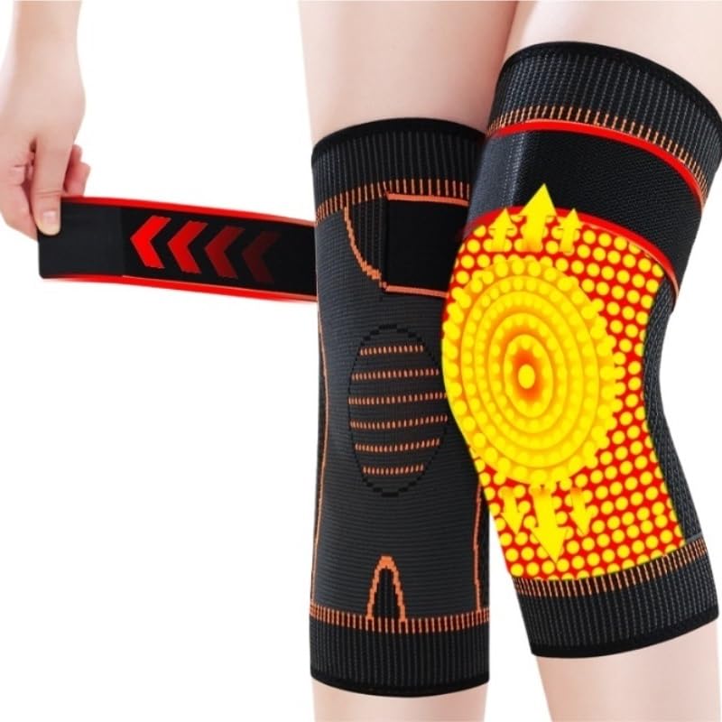 The Padded Knee Pads Are Warm Thickened Anti Slip