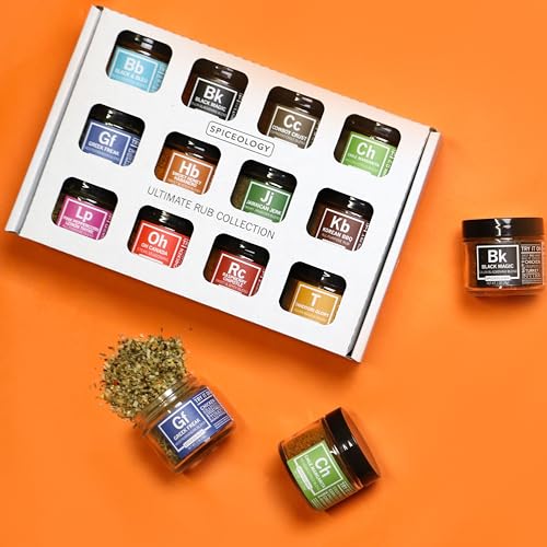 Spiceology Ultimate Rub Collection - Set Of 12 Gourmet Bbq, Grilling, And Cooking Spice Rubs & Blends thumb #1