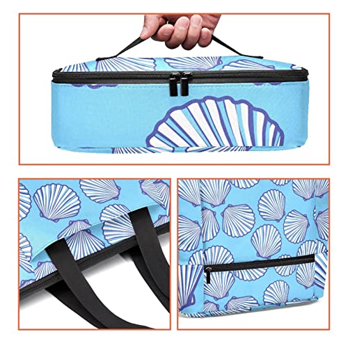 Boîte à déjeuner en coquille et sac fourre-tout isolant multicolore - 5