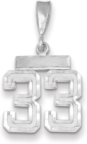 Jewels By Lux Colgante de oro macizo de 14 quilates con corte de diamante pequeño número 0