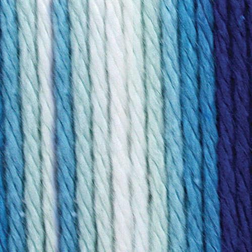 Image of Lily Sugar 'N Cream The Original Ombre Yarn, 2oz, Gauge 4 Medium, 100% Cotton, Hippi - Machine Wash & Dry