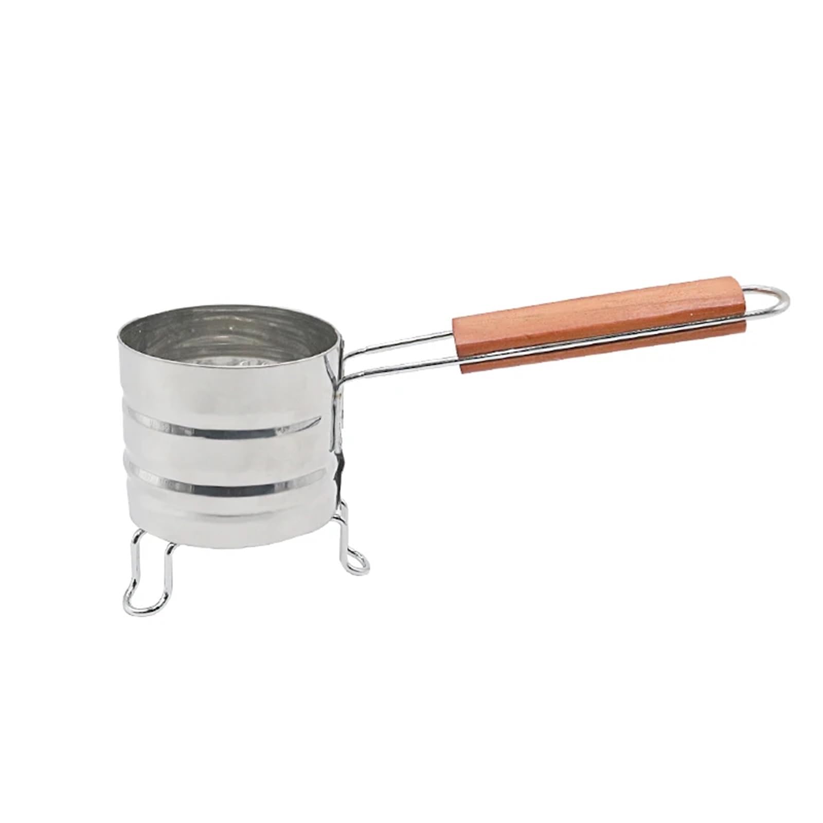 XUWEWI Charcoal Basket 1PC Stainless Steel Ignition Charcoal Barrel Hookah Basket Shisha Charcoal Holder Accessories