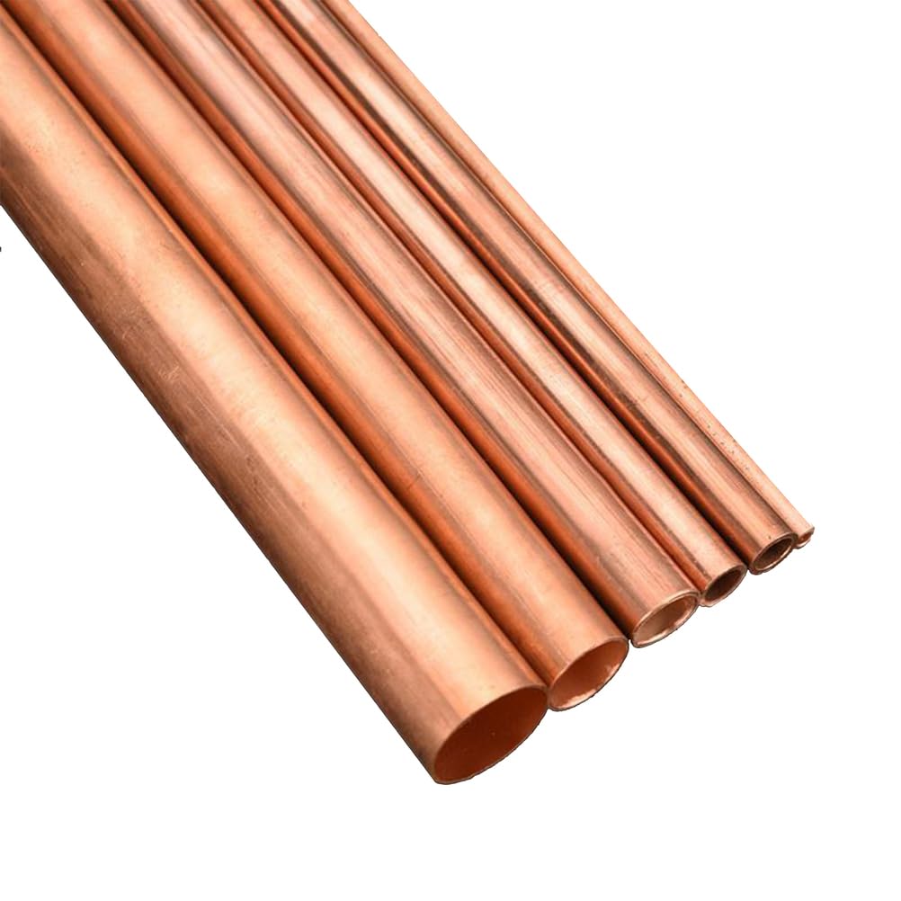 flexibles Kupfer-Mikrobohrungsrohr, Hartes, gerades Kupferrohr for Sanitär, HVAC, Gas, Wasser, Industrie und Heimwerker, verschiedene Größen(42mm*1.5mm*0.5m)
