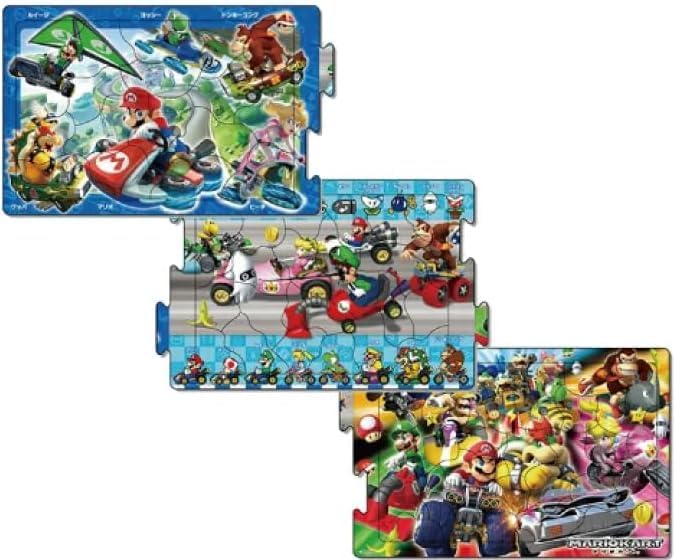 Amazon | マリオパズル マリオカートパズル 3タイプセット 18/24/32