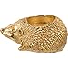 Didiseaon Cute Hedgehog Candle Holder Resin Votive Candle Holders Animal Candlestick Tea Light Candle Holder Ornament Table Candle Stand for Wedding Home Decor Golden