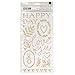 Maggie Holmes Flourish 63 Piece Puffy Gold Thicker