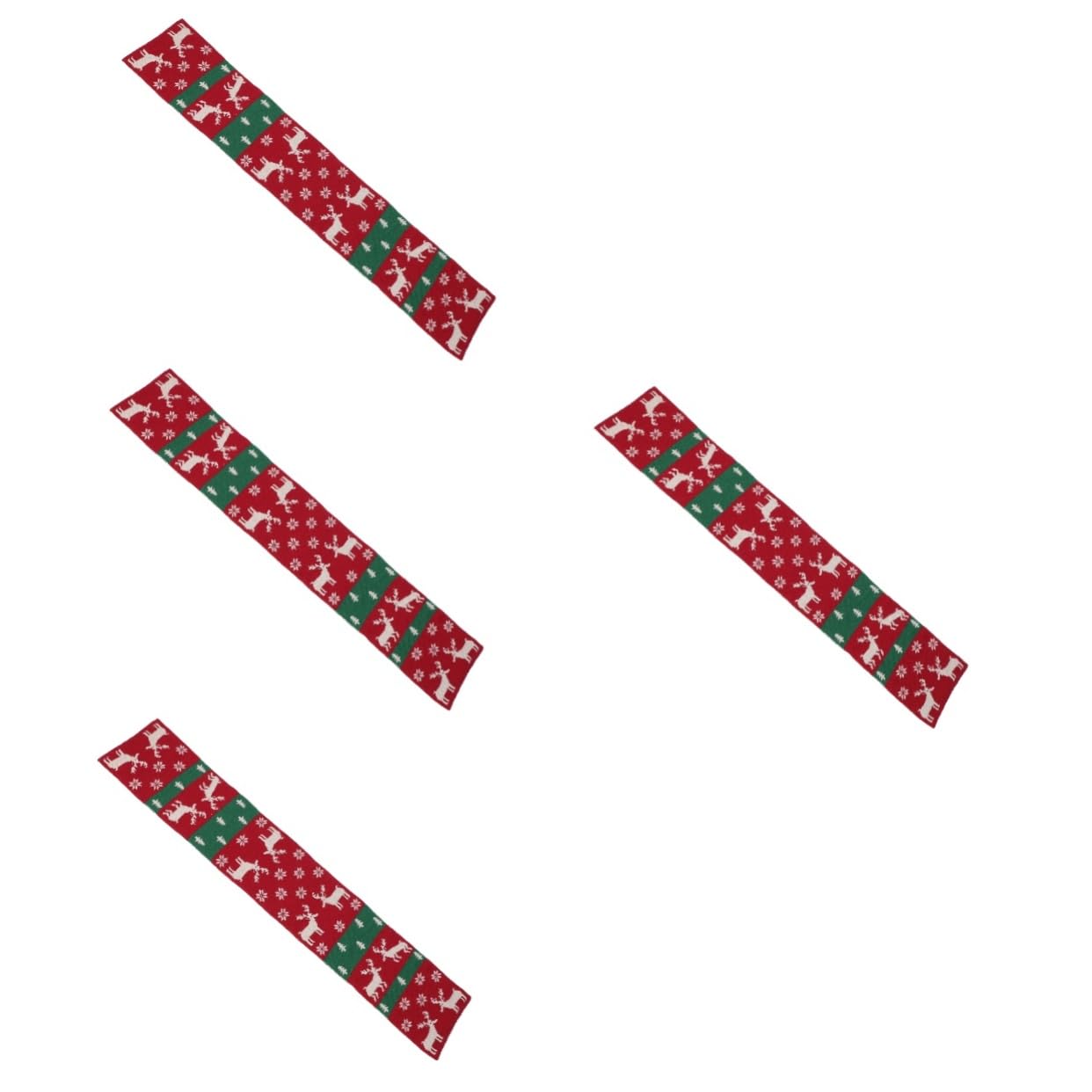 GALPADA 4pièces Écharpe Avec Motif De Renne De Et Garçon Fille Accessoire Et Pour Hiver