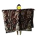 Produktbild Hiker Regenponcho, 3-in-1 Multifunktionales Regencape mit Kapuze Faltbare Schutzdecke Unterschlupf Plane Ideal für im Freien Camping Wandern Angeln -AA Schutz Overall ( Farbe : Maple Leaf Camo )