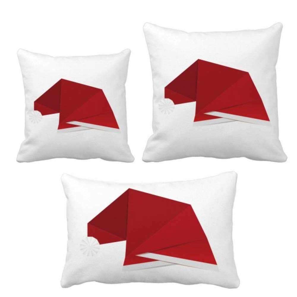 Housse de coussin chapeau de Noël pour réchauffer l'ambiance du salon en hiver