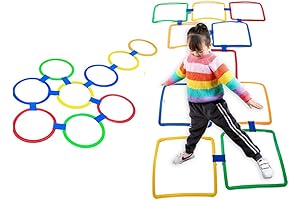 Kids Hopscotch Ring Game with Connector