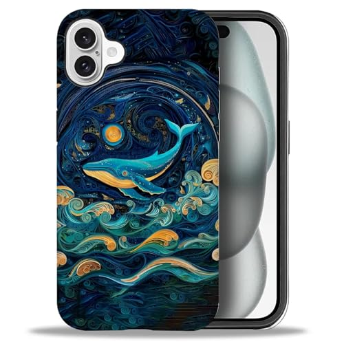 Coque iPhone 16 hybride 2 couches finition mate premium style océan - 3