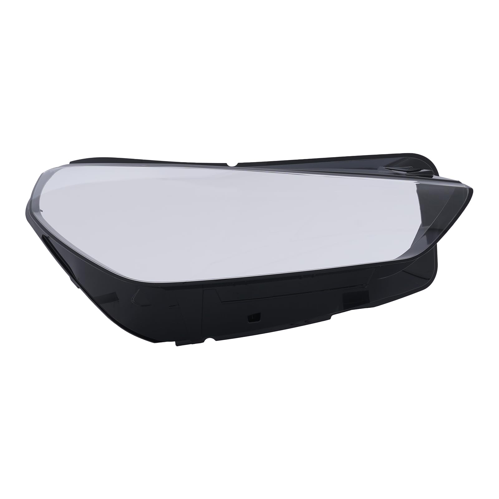 DuYouG Headlight Cover Fits for 2023 2024 BMW X1 Headlight Lens Cover Right Passenger Side Headlamp Black Border Clear Lens Shell (RH)
