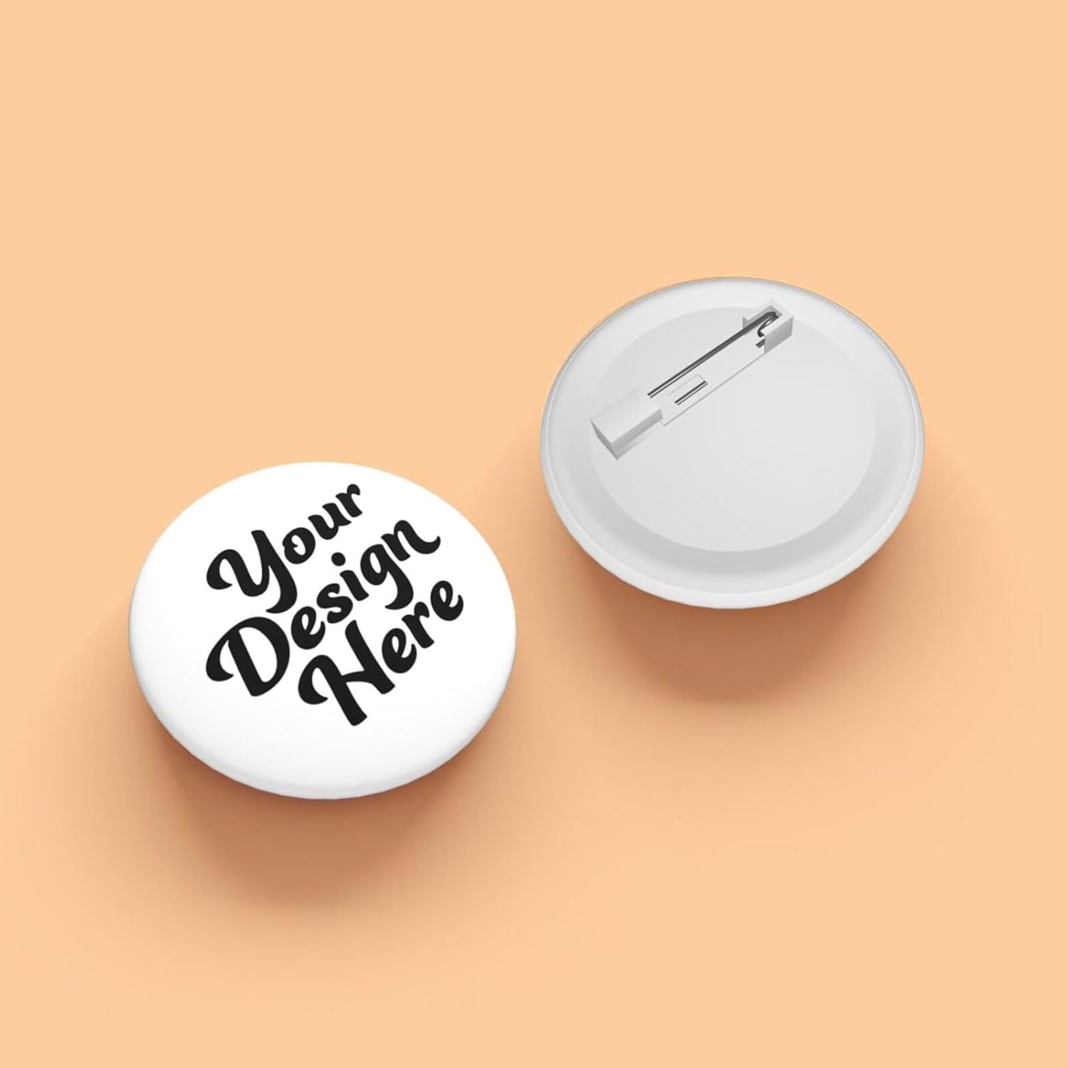 Custom Pins Buttons Bulk With Your Own Image Text Logo Picture Personalized Pinback Button Badges for Team Party Competitions