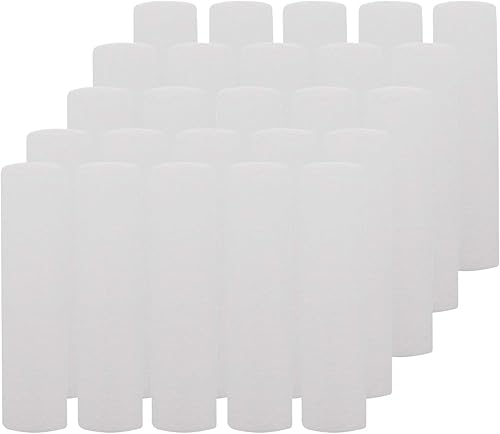 Tier1 Cartucho de repuesto de filtro de agua de sedimentos de polipropileno hilado para toda la casa de 10 micrones, 10 pulgadas x 2.5 pulgadas,