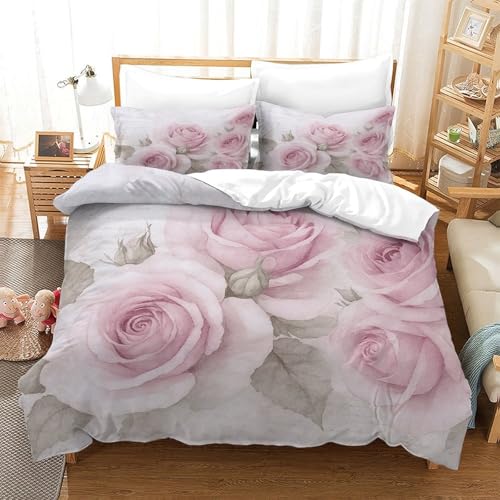 Housse de couette fermeture éclair pratique et parure de lit microfibre super douce