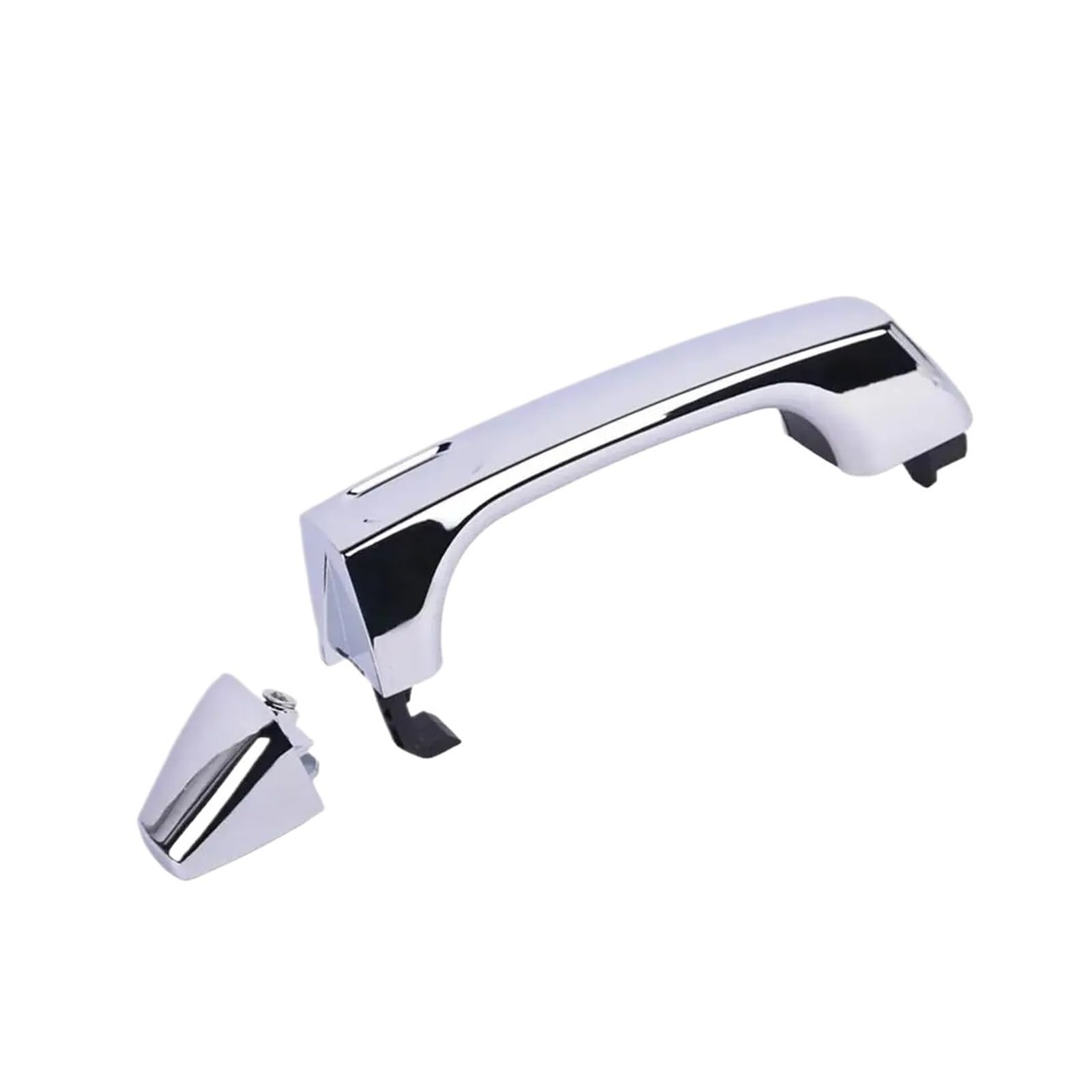 SAUANMNKTP Exterior Door Handle for Car for Hummer H3 2006 2007 2008 2009 2010 1253074667 15932907 Chrome Silver Exterior Outside Door Handle Front Rear Left Right