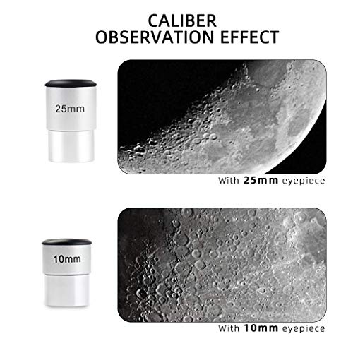 Telescopio refractor 70mm YXCKG con trípode ajustable miniatura 4