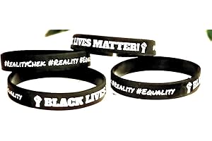 Black Lives Matter Silicone Wristband: Wear Your Support