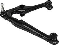 Vista 369 de Detroit Axle - 4 brazos de control de extremo delantero para Nissan Frontier Xterra 2000-2004 Brazos de control inferior y superior con rótulas