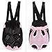 UDTEE Fashionable/Practicle/Durable Large Size Pink Color Dacron Mesh/Net Pet Legs Out Travel Front Backpack/Carrier/Bag for Pet Dog/Cat