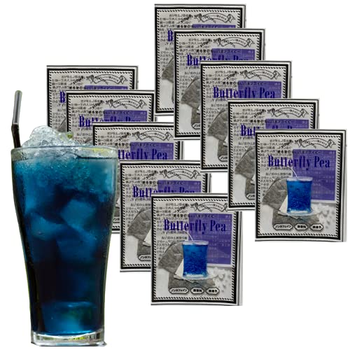 バタフライピー 個包装10個セット バタフライピーティー ティーバッグ10個 個包装 美容茶 神秘の青いハーブティー 水出し 個装バタフライピー 青いお茶 朝のめざましの1杯の習慣に テレビやメディアで健康茶 個包装バタピー ラッキーシュガー プチギフト