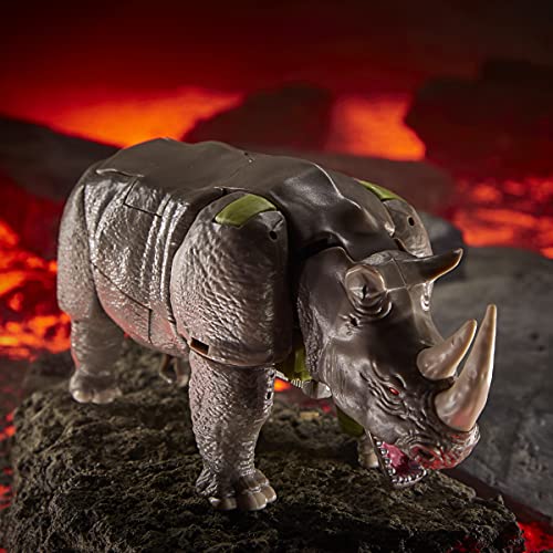 Transformers Toys Generations War for Cybertron: Kingdom Voyager WFC-K27 Rhinox Action Figure - Kids Ages 8 and Up, 7-inch by Transformers - Image 4