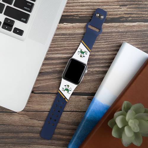 Affinity Bands Notre Dame Fighting Irish Champion Series HD Watch Band Compatible with Apple Watch (38/40/41mm Long)