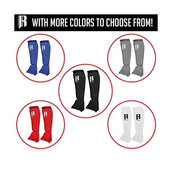 RIMSports-Muay-Thai-Shin-Guards-Kickboxing-Premium-MMA-Shin-Guards-and-Shin-Pads-Ideal-Shin-Guard-for-Shin-Protection-Wrestling-Sparring-Muay-Thai-Kickboxing-Karate RIMSports Muay Thai Shin Guards Kickboxing Premium MMA Shin Guards and Shin Pads Ideal Shin Guard for MMA, Wrestling, Sparring, Muay Thai, Kickboxing & Karate (Black, S/M)